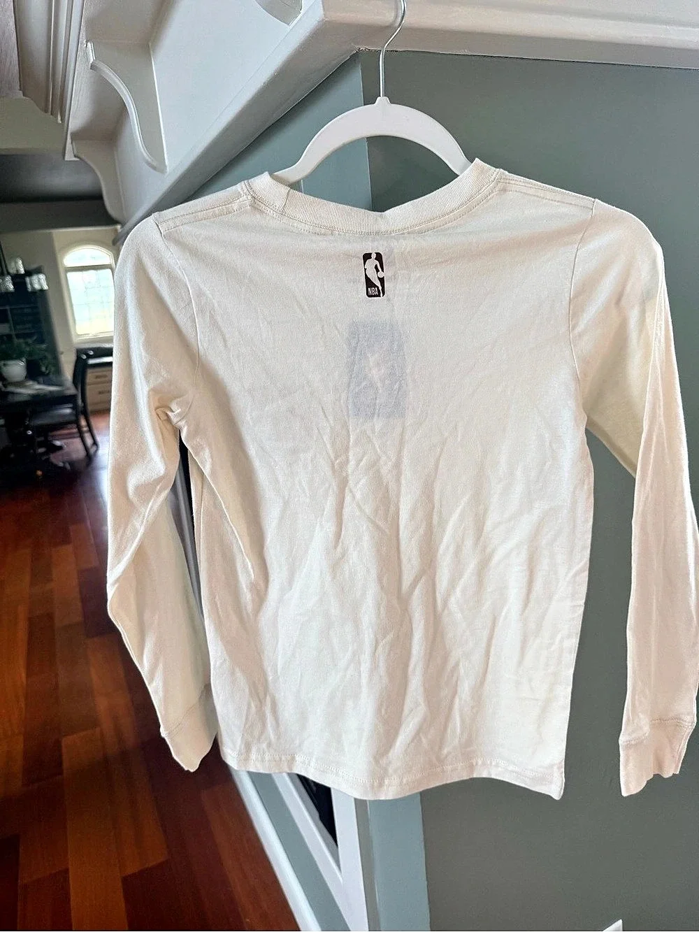 Nike The Nike Tee Boys Long Sleeve Tee White Boys S-8 NWT